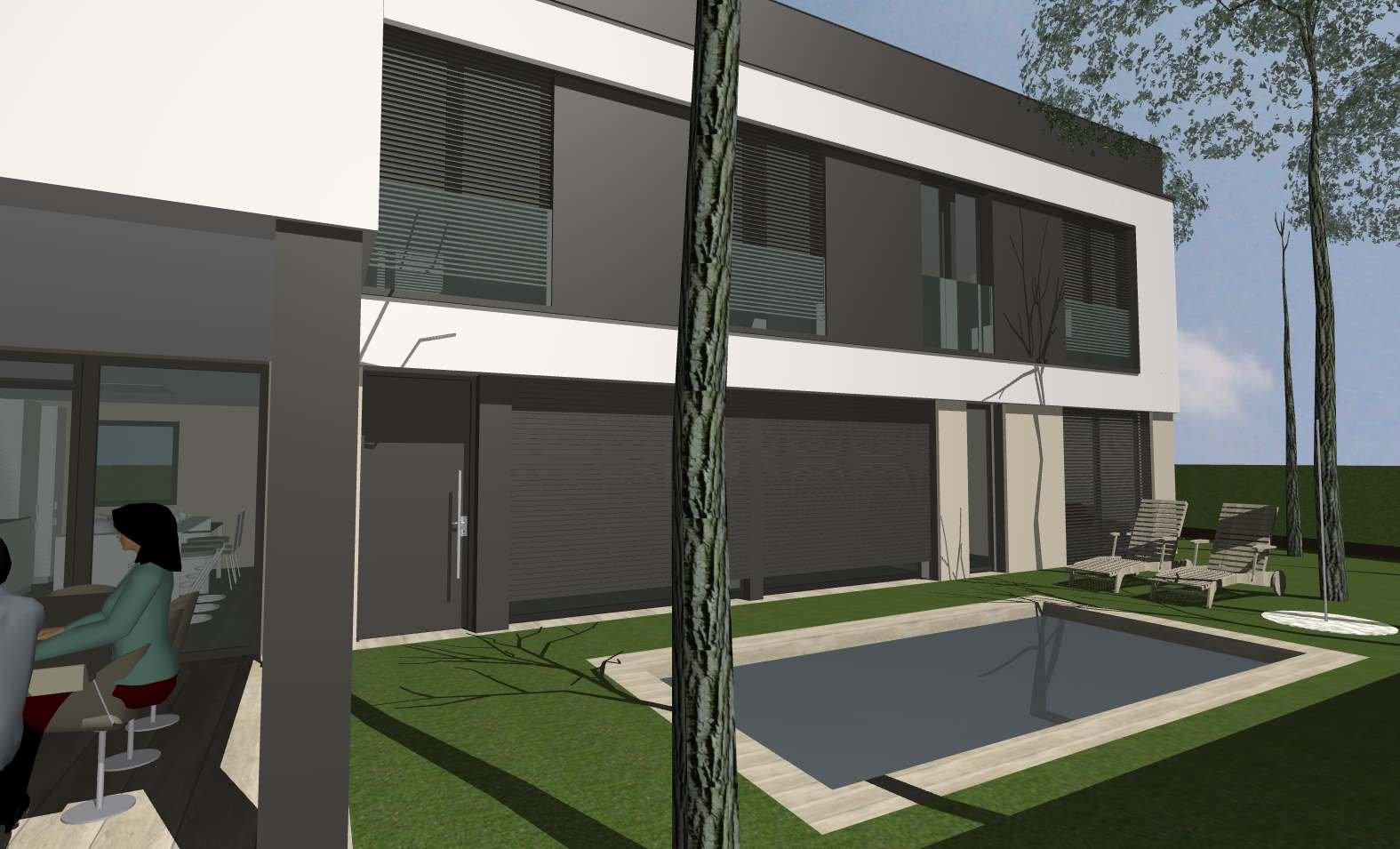 Render piscina casa