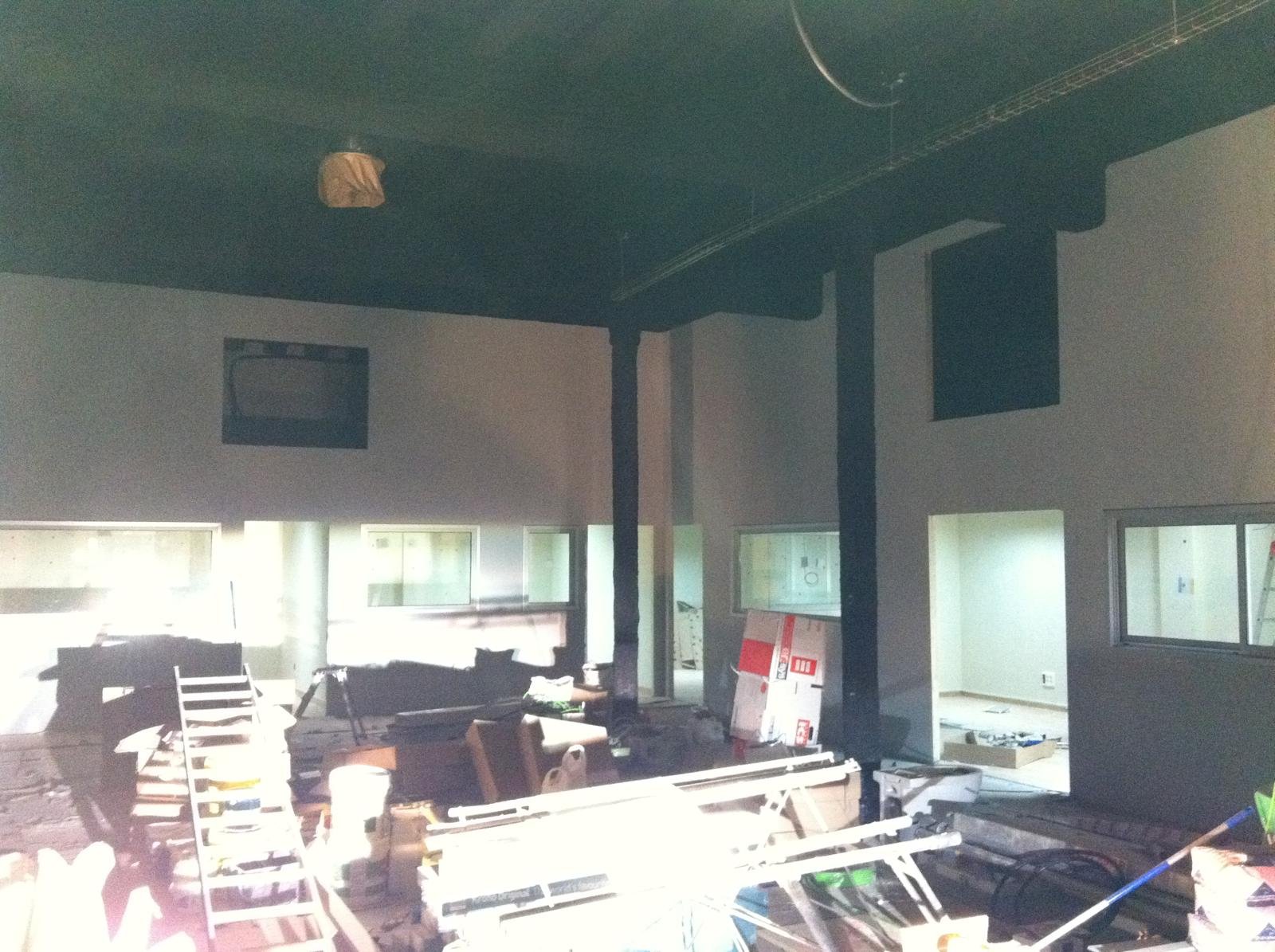 Espacio abierto nave